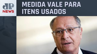 Alckmin flexibiliza importação de bens e máquinas para o Rio Grande do Sul