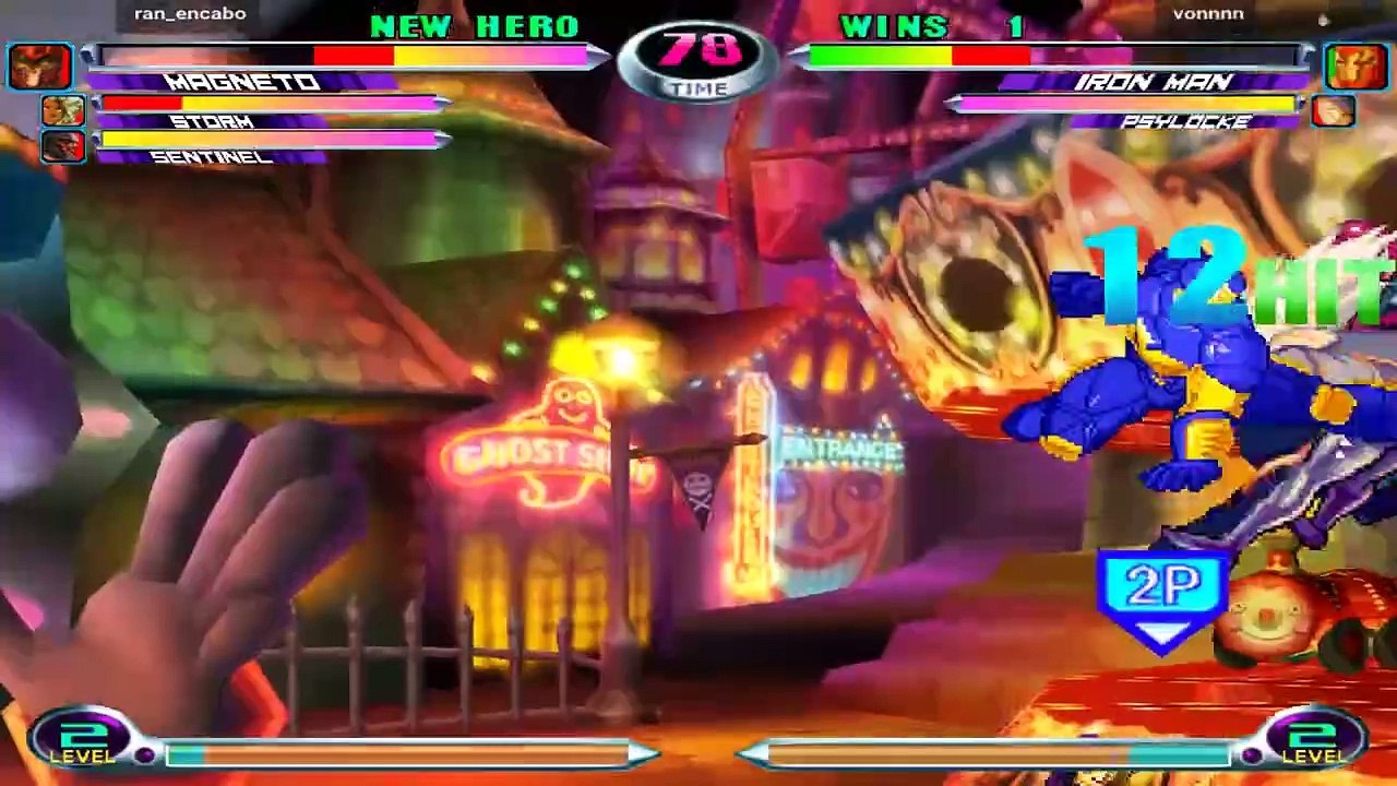 Marvel vs. Capcom 2 - ran_encabo vs  vonnnn