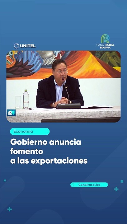 Gobierno anuncia fomento a las exportaciones
