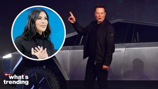 Kim Kardashian Spoils Son with Toy Tesla Cyber Truck
