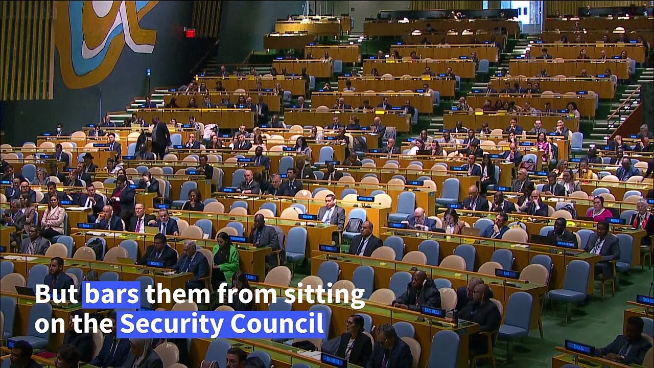UN votes symbolically in favour of Palestinian membership