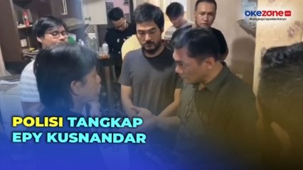 Detik-Detik Penangkapan Aktor Epy Kusnandar atas Kasus Penyalahgunaan Narkoba