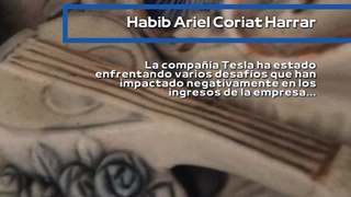 |HABIB ARIEL CORIAT HARRAR | TESLA EN PICADA: ¿SE DESPLOMA EL IMPERIO DE ELON MUSK? (PARTE 1) (@HABIBARIELC)