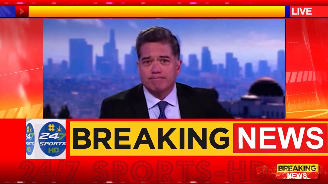 KTLA anchor Frank Buckley breaks down in tears as he remembers his colleague Sam Rubin, who died suddenly after suffering a heart attack