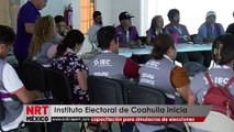 Instituto Electoral de Coahuila inicia capacitación para simulacros de elecciones  _ NRT noticias