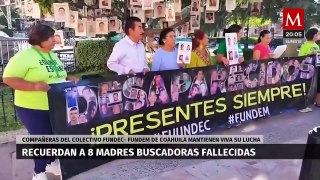 Compañeras conmemoran a 8 integrantes del colectivo de Madres Buscadoras en Coahuila
