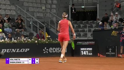 Sabalenka made to sweat in Rome opener