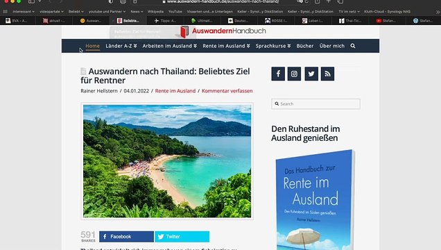 10 plus 2 Webseiten zum Thema Auswandern nach Thailand #auswandern #auswanderer #thailand