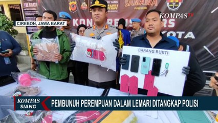 Pembunuh Perempuan Dalam Lemari di Cirebon Ditangkap Polisi