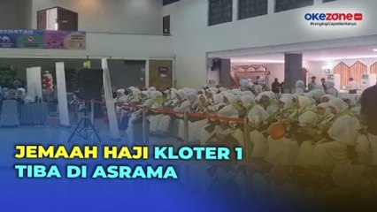 Video herunterladen: Tiba di Asrama Haji Pondok Gede, Jemaah Haji Kloter 1 Transit sebelum Terbang ke Tanah Suci