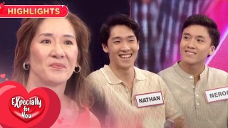 Mommy Rhina supports her children Nathan and Neron | It's Showtime Expecially For You
