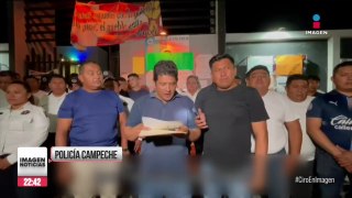 Policías de Campeche exigen a López Obrador la destitución de la secretaria de Seguridad