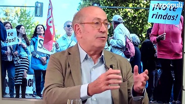 Nicolás Redondo: “Yo dije que el PSOE había muerto pero no por su gente, por sus dirigentes que se lanzaron a la calle en una especie de epifanía masturbatoria sentimental”