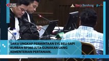 Saksi Ungkap Perminataan SYL Beli Sapi Kurban Rp 360 Juta Gunakan Uang Kementerian Pertanian