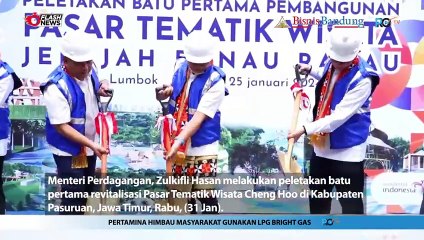 Peletakan Batu Pertama Pasar Wisata Cheng Hoo Pasuruan, Jawa Timur