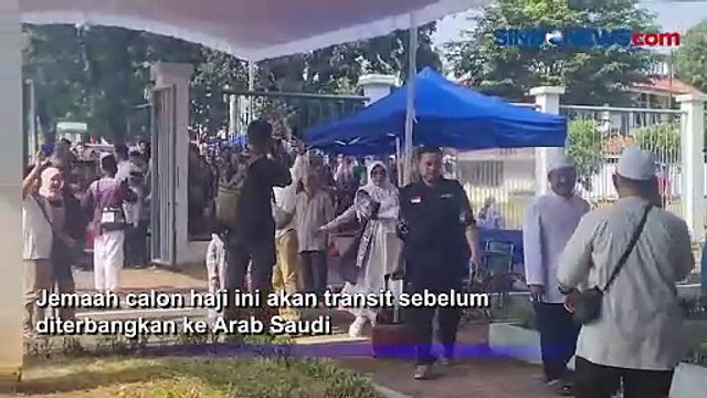 Jemaah Haji Kloter 1 di Asrama Pondok Gede, Transit sebelum Terbang ke Tanah Suci