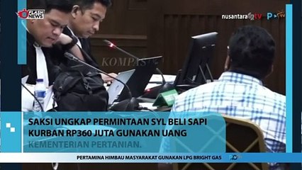 Dalam Sidang Saksi Ungkap Permintaan SYL Beli Sapi Kurban Pakai Dana Kementan