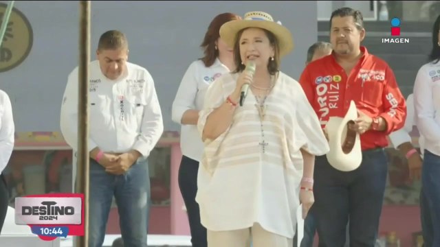 Nosotros no vamos a pactar con los delincuentes, nosotros les vamos a aplicar la ley: Xóchitl Gálvez