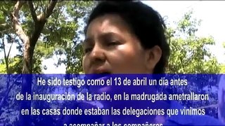 Zacate Grande, habla Bertha Cáceres de Copinh