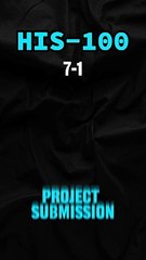 Navigating Your HIS 100 7-1 Project Submission: Step-by-Step Guide