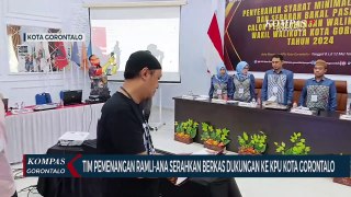 Tim Pemenangan Ramli-Ana Serahkan Berkas Dukungan ke KPU Kota Gorontalo