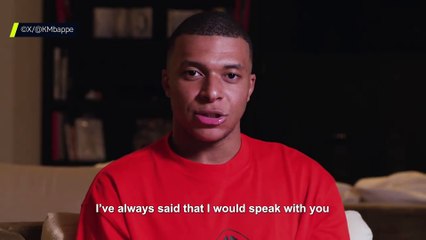Mbappé annonce son départ du PSG