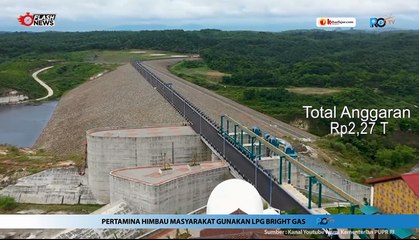 Presiden Jokowi Resmikan Bendungan Karian di Banten