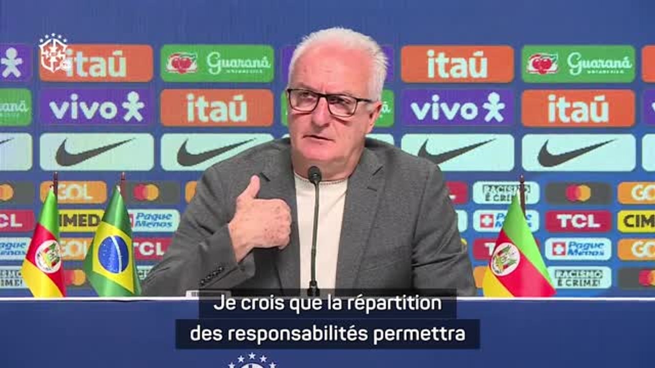 Brésil - Dorival Junior ne veut pas que Vinicius remplace Neymar en tant que seul protagoniste