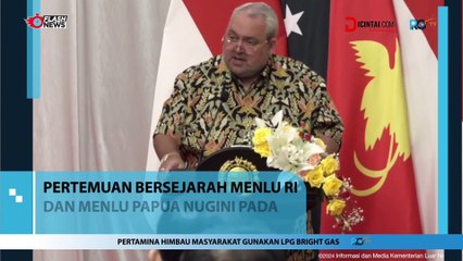 Pertemuan Bersejarah Menlu RI dan Menlu Papua Nuigini Pada Pertemuan JMC di Jayapura