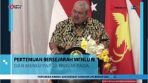 Pertemuan Bersejarah Menlu RI dan Menlu Papua Nuigini Pada Pertemuan JMC di Jayapura