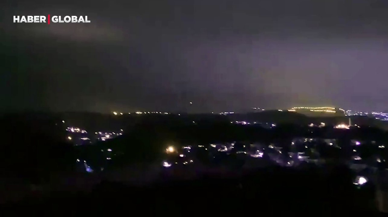 Trabzon'da görüntülenen kuzey ışıkları sosyal medyada gündem oldu