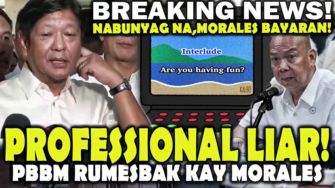 "ISA KANG JUKEBOX HULUGAN KA LANG NG PERA KAKANTA NA!" PBBM BUMWELTA KAY MORALES