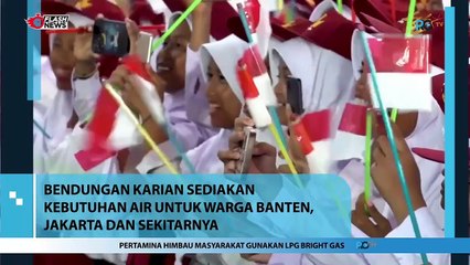 Bendungan Karian Diresmikan Oleh Presiden Jokowi