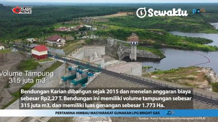 Berhasil Diresmikan, Bendungan Karian Mampu Sediakan Air Untuk Warga Banten, Jakarta dan Sekitarnya