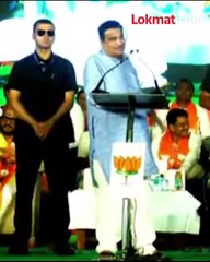 केंद्रीय मंत्री नितीन गडकरी यांची फटकेबाजी पाहाच