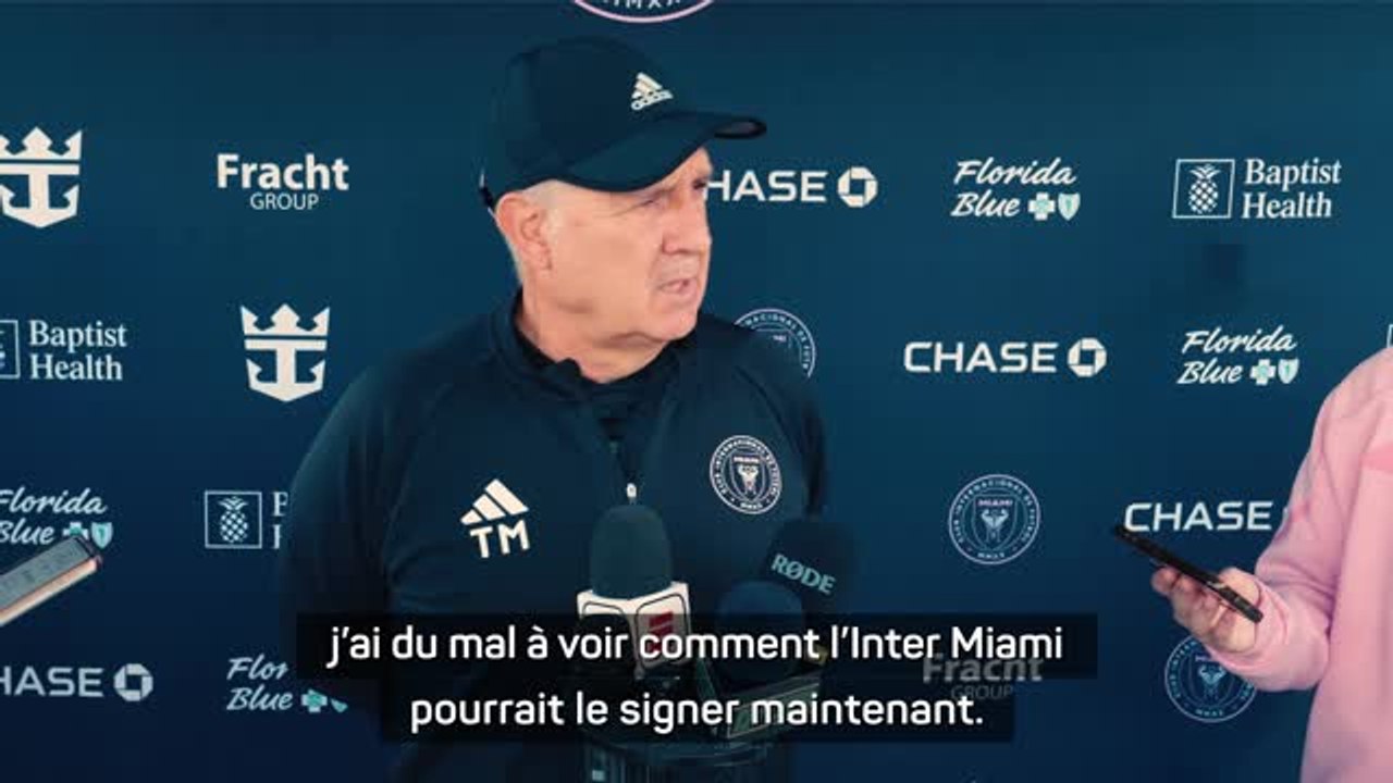 Inter Miami - Martino : "Impossible de recruter Di María tant que les règles de la MLS ne changent pas"