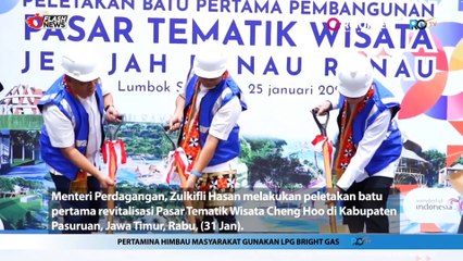 Mendag Resmikan Peletakan Batu Pertama Pasar Cheng Hoo: Dorong Ekonomi Kreatif di Pasuruan