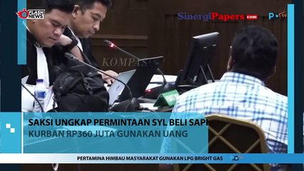 Saksi Ungkap permintaan SYL beli sapi gunakan Uang Kementerian Pertanian Habiskan 360 Juta