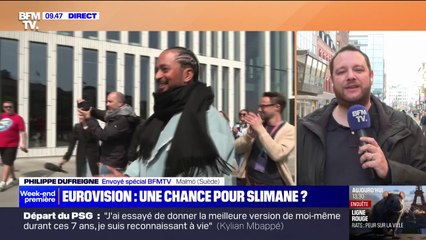 Slimane représentera la France ce soir à Malmö pour la finale de l'Eurovision 2024