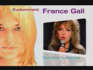 France Gall - Pub TV "Compil Evidemment" 2004