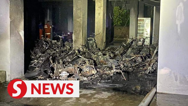 26 motorcycles destroyed in fire at Unimap hostel parking area