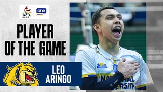 UAAP Player of the Game Highlights: Leo Aringo shines in NU's Game 1 Finals win