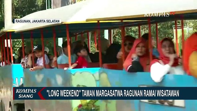 Long Weekend, Taman Margasatwa Ragunan Ramai Wisatawan