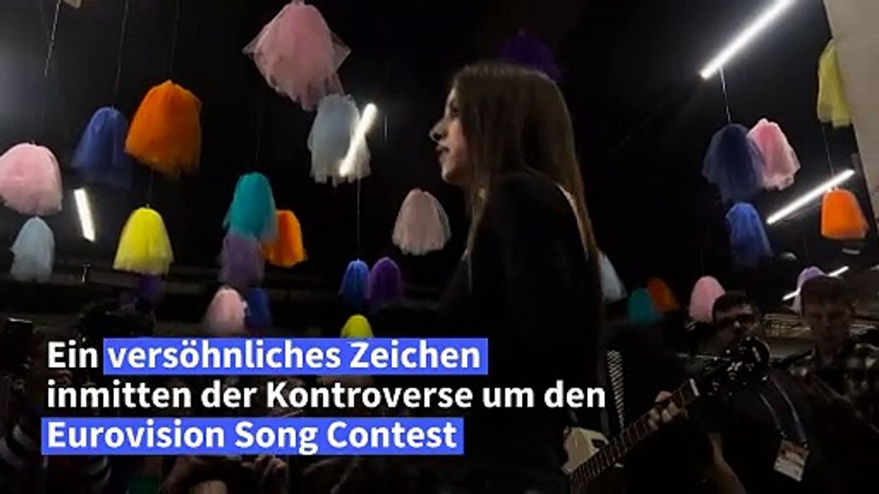 "Imagine": Italiens ESC-Teilnehmerin setzt Zeichen der Versöhnung