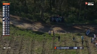 WRC 2024 Portugal SS11 Rovanpera and Solberg Big Crashes Rolls