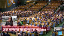 UN assembly approves resolution granting Palestine new rights, reviving its UN membership bid