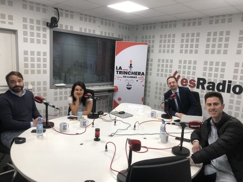 La Tertulia de La Trinchera con Marcos Ondarra, Pilar Rodríguez Losantos y Antonio O'Mullony