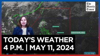Today's Weather, 4 P.M. | May 11, 2024