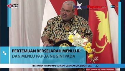 Pertemuan Bersejarah Menlu RI Dan Menlu Papua Nugini Pada Pertemuan JMC Di Jayapura