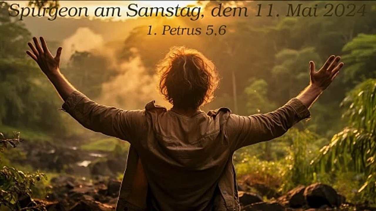 Spurgeon am Samstag, dem 11. Mai 2024